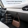 10Pcs Wall Mounted Car Copilot Hooks Space Saving Glove Box Storage Holders for Road Trip Snacks Garbage Bags Auto Accessories