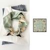 53 Einfacher Crêpe Satin Seidenschal Seide High-End Nationaler Stil Druck 100% Maulbeerseide Seide Luxus Seiden-Quadrat-Schal Damen-Schal
