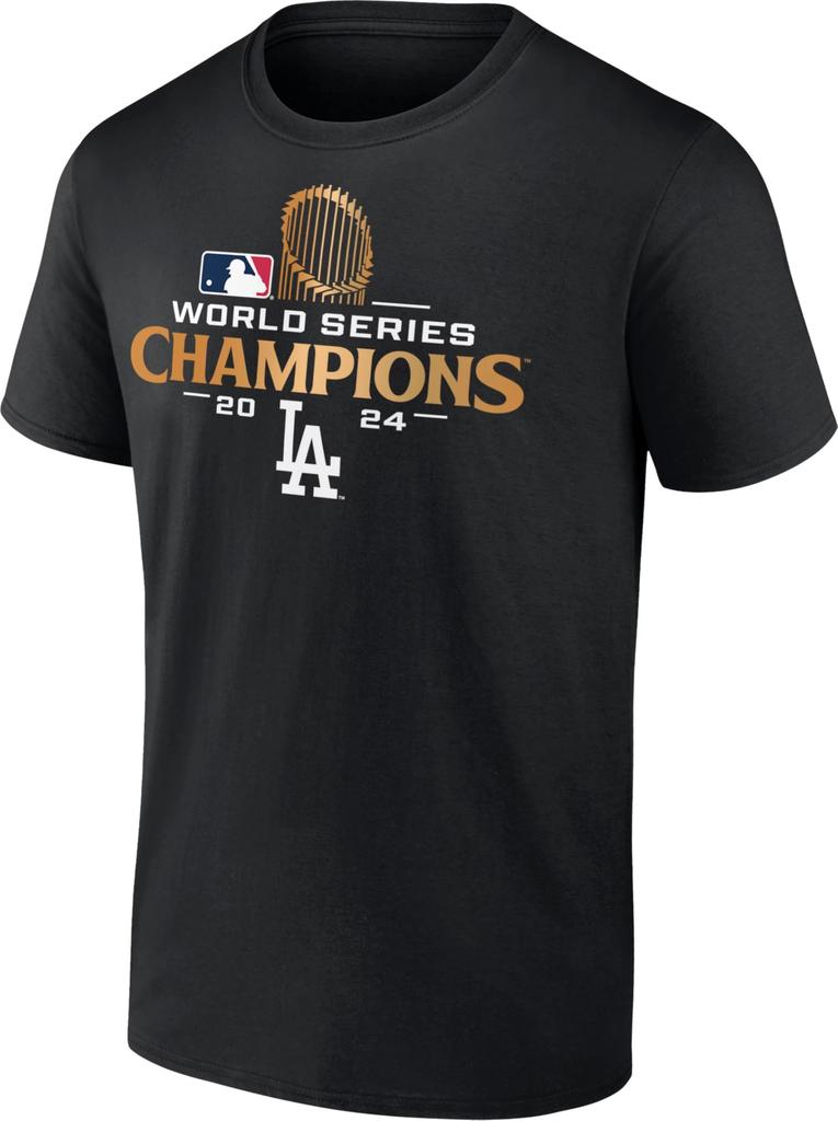 Shohei Ohtani Los Angeles Dodgers 2024 World Champions Commemorative T-Shirt, Black, Size M [Parallel Import]