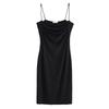 Women's Sexy Spice Suspender Dress Summer Sheath Bag Hip Short Dress