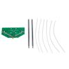 Soldering Required V Dipole Antenna Kit with Adjustable Length Features