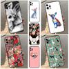 Chihuahua Gesicht Floral Hund Für Huawei Nova 9 10 SE 8i 11i 12i 12s Y60 Y61 Y70 Y90 Y72 Y73 Y91 P60 Pro P40 P30 Lite Hülle
