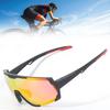 Cycling Glasses Polarized Sunglasses with 1-Second Magnetic Swap REVO Coated UV400 TR90 Wraparound Eye Shield for Outdoor Sports