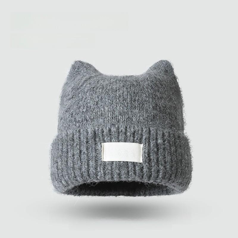 Knit Hat For Women Autumn Winter Acrylic Warm Windproof Cozy Sweater Style For Casual Outdoors