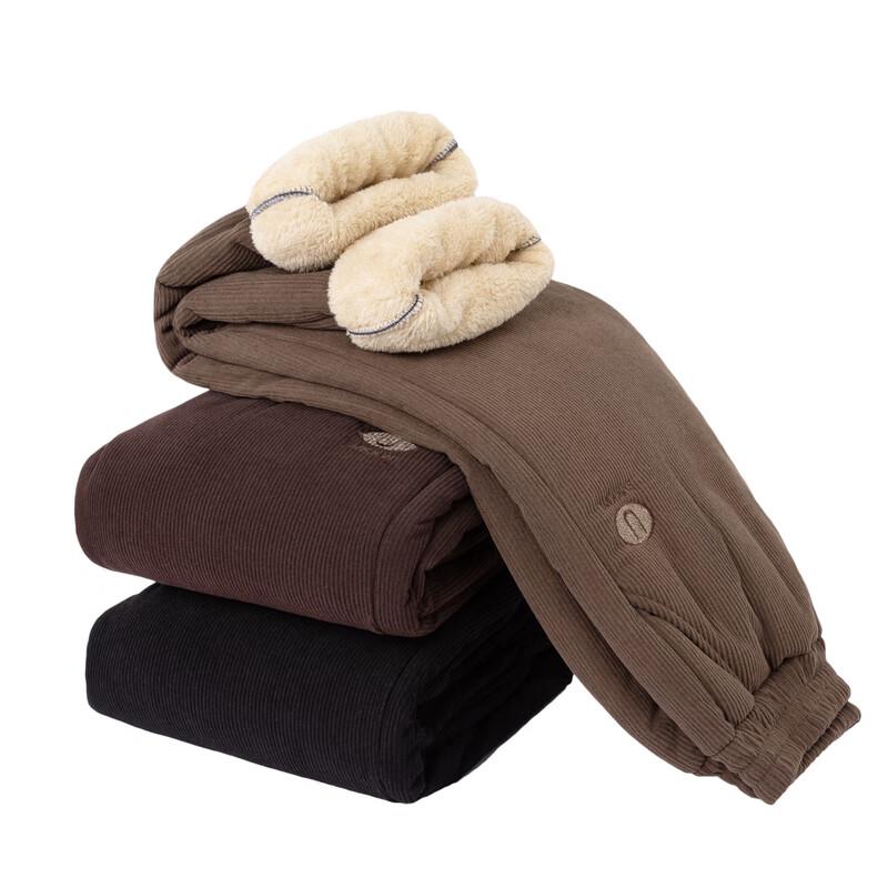 Hodo Women's 2025 Autumn/Winter Thickened Corduroy Pants