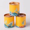 Retro Koi Fish Mini Empty Tea Tin Can Household Tea Sealed Jar Portable Travel Small Tea Box Paper Storage Can