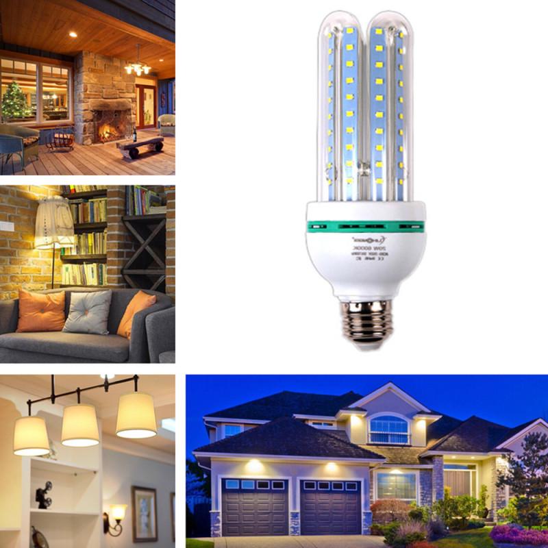 

Светодиодная лампа U-типа с теплым светом и кукурузой 85-265 В E27