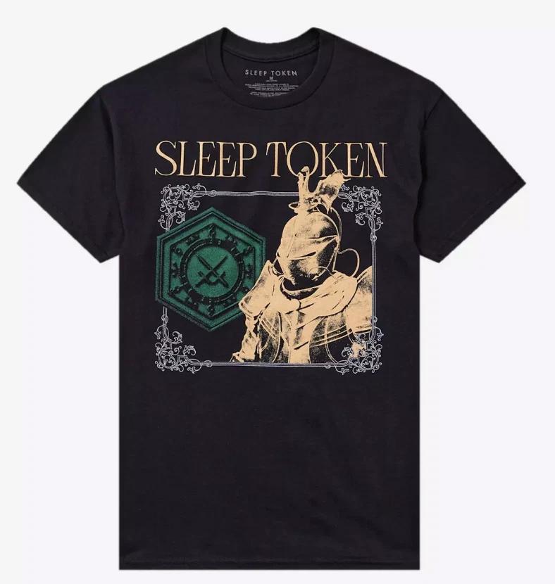 

Official SLEEP TOKEN House Veridian Knight T-Shirt XXL 2X Brand New XL