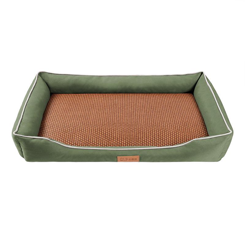 Oxford Cloth Dog Mat: Cool, Thickened Cushion for Spring & Summer