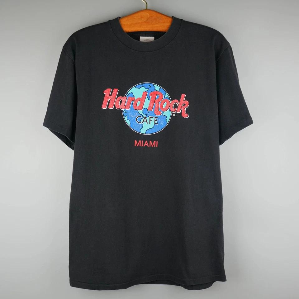 Vintage 1990s Hard Rock Cafe Miami T-Shirt S