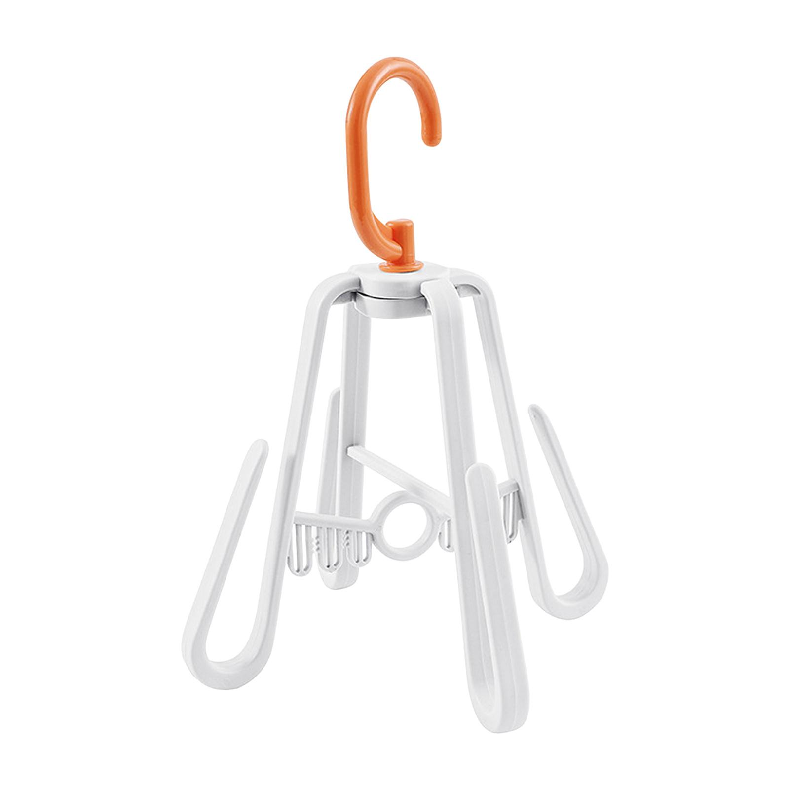 

Multifunctional Rotating Shoe Rack Plastic Hanging Shoe Organizer Shoes Drying Rack for Home Dorm Use белый