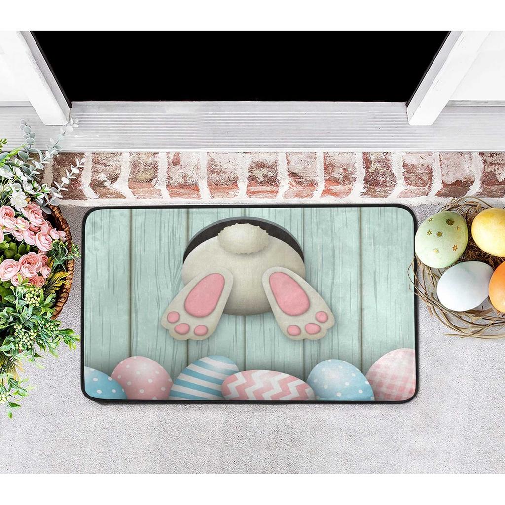 Easter Gift Bathroom Door Mat Front And Back Door Mat Kitchen Absorbent Mat Living Room Bedroom Mat Heavy Chunky Knit Blanket