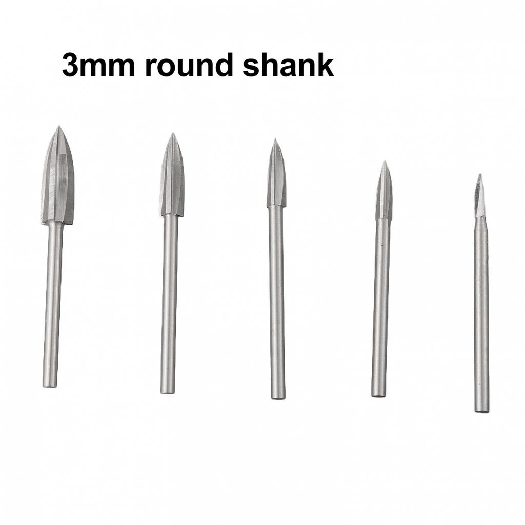 High Speed Wood For Carving Drill Bits 10Pcs for Rotary Tools and Grinders