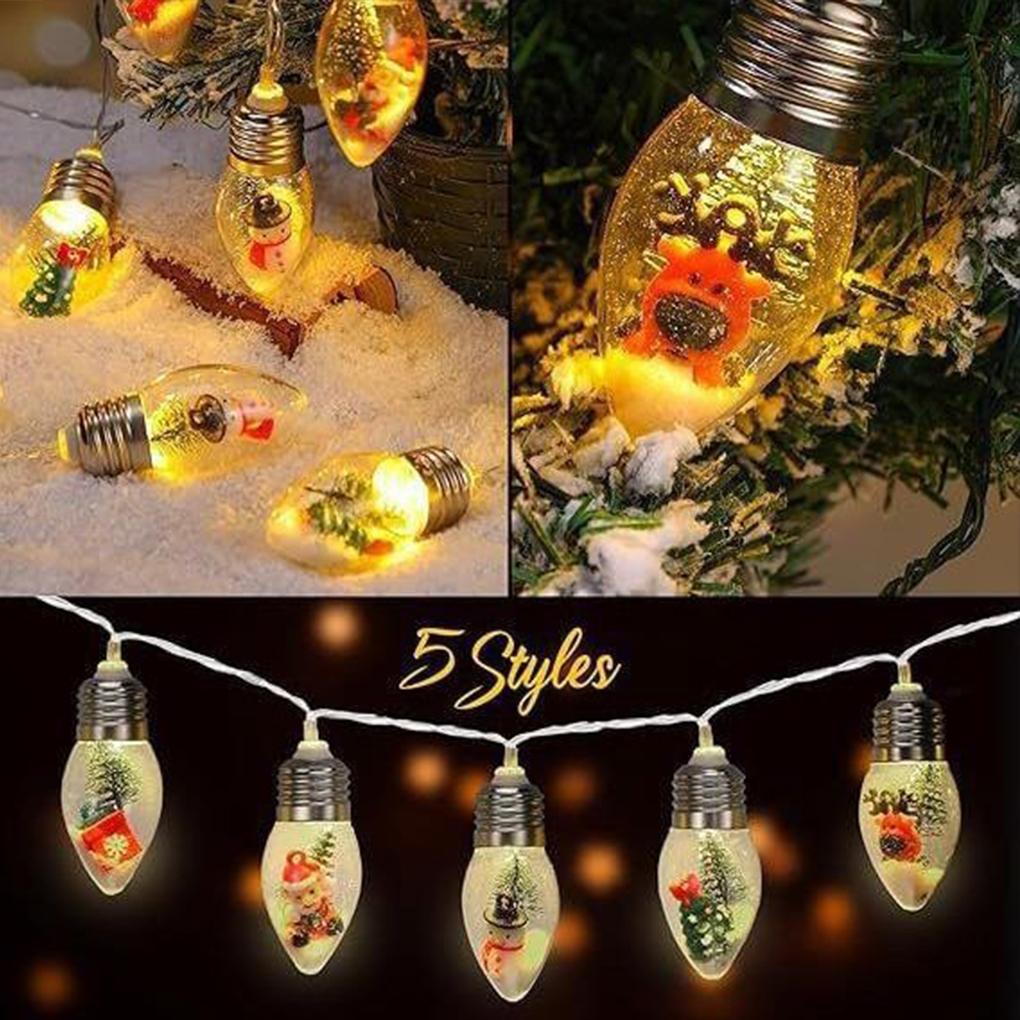 Lively Christmas Light Bulb String For Indoor Decoration Indoor Christmas Lights