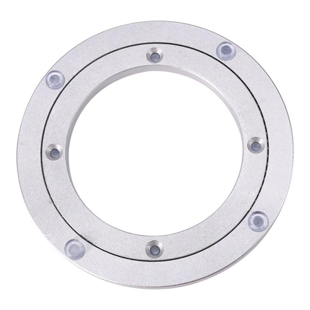 Rust Resistant Rotating Bearing Base Quiet Round Table Swivel Plate Home