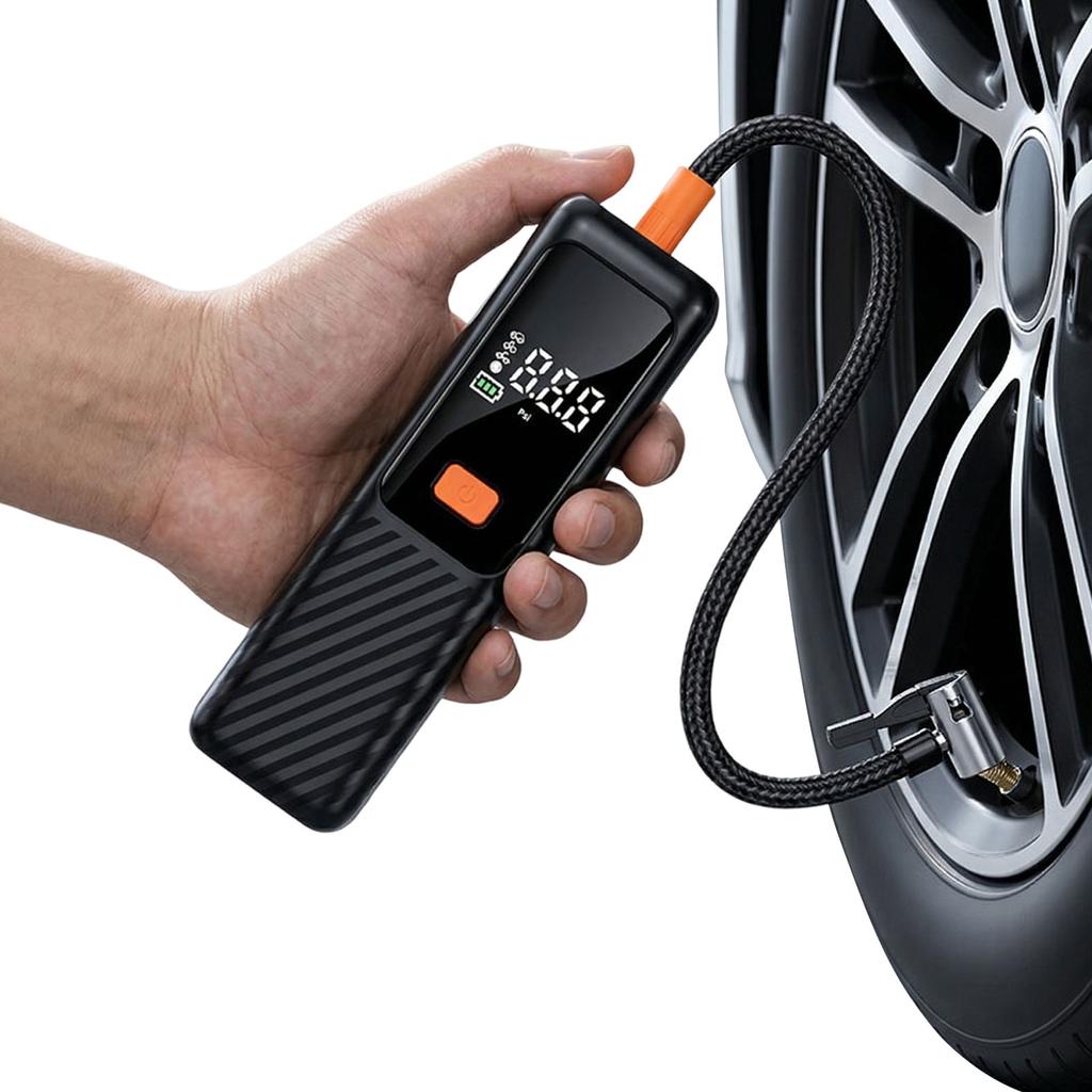 Tire Inflator 150 PSI Portable Air Compressor with Digital Pressure Gauge Air Pump for Car Motorcycle Bicycle Balls and More