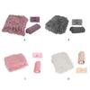 3pcs Baby Clothes Photography Props Newborn Dress Cotton Polyester Baby Wrap Suit 0-6months