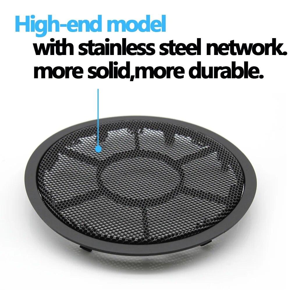 Car Interior Front Rear Door Woofer Horn Loud Speaker Grill Cover Replacement For BMW X5 X6 X3 X4 5GT E70 E71 E72 F25 F26 F07