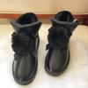 Low-top snow boots women's new winter thickened warm short cotton shoes women's foot bread shoes