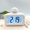 Creative Mini Electronic Clock Backlit Luminous Small Alarm Clock Cartoon Student Clock Smart Clock Holiday Gifts Alarm Clock