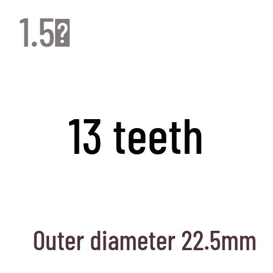 1,5M Modul Stirnrad, 13-120 Zähne, Stahl Zahnstange, 45 Stahl, Wärmebehandelt