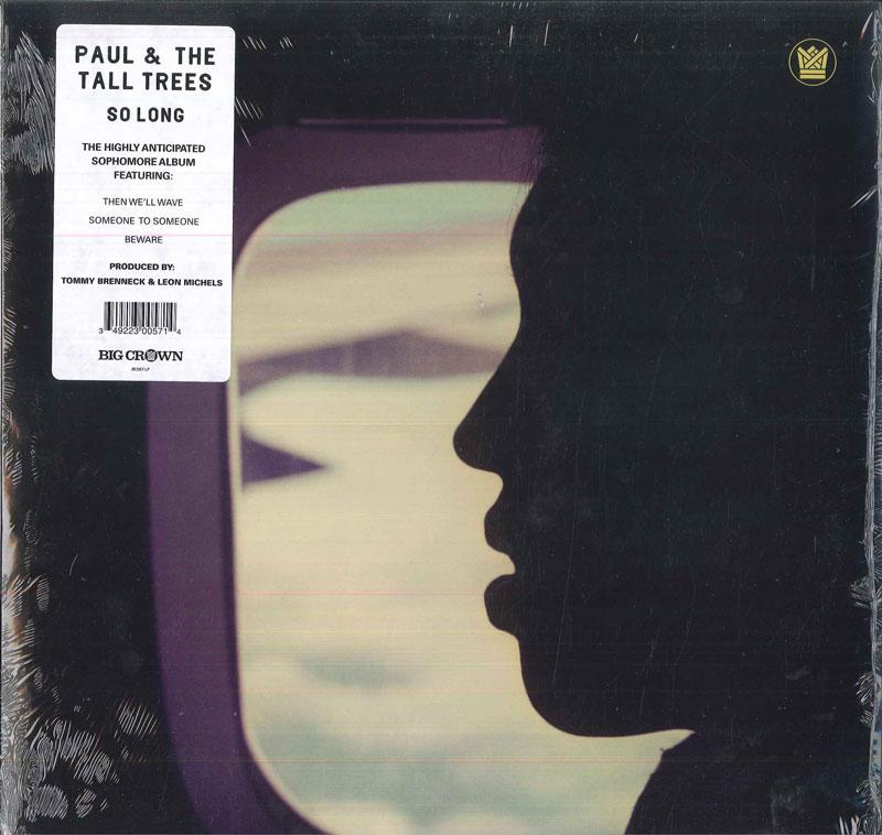 

LP Record PAUL & THE TALL TREES - So Long BC057LP Big Crown Recor 2019 US Rock