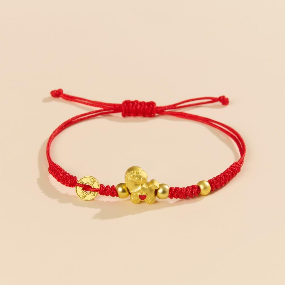 2026 Horse Year Horse Year Bracelet Zodiac Year Fortune Bracelet Lucky Pony Red Rope  Couple
