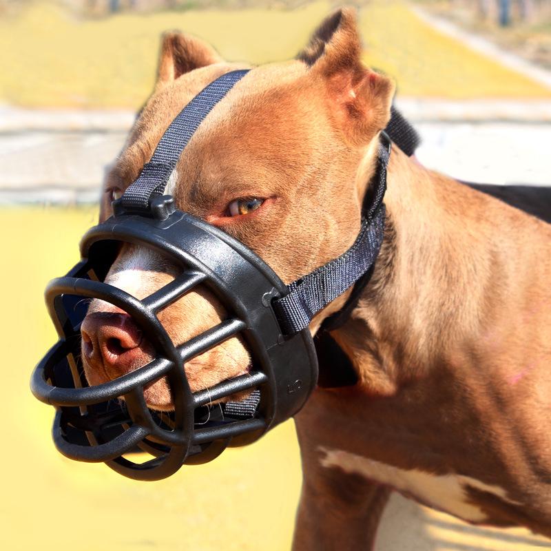 Adjustable Silicone Anti-Bite Dog Training Muzzle