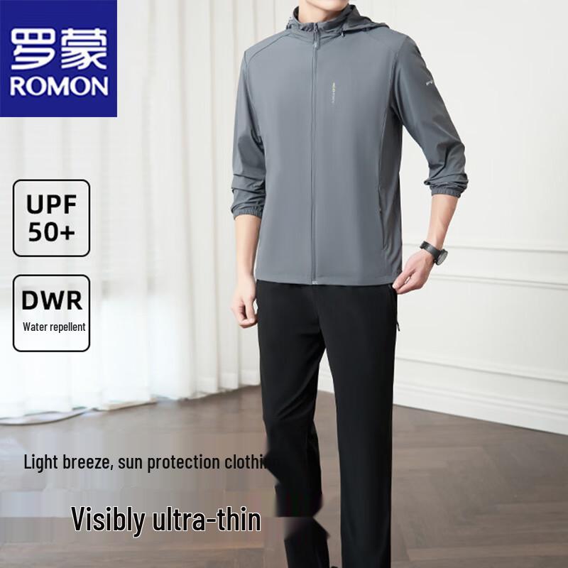 ROMON Herren Sommer Eis Seide Sonnenschutzjacke
