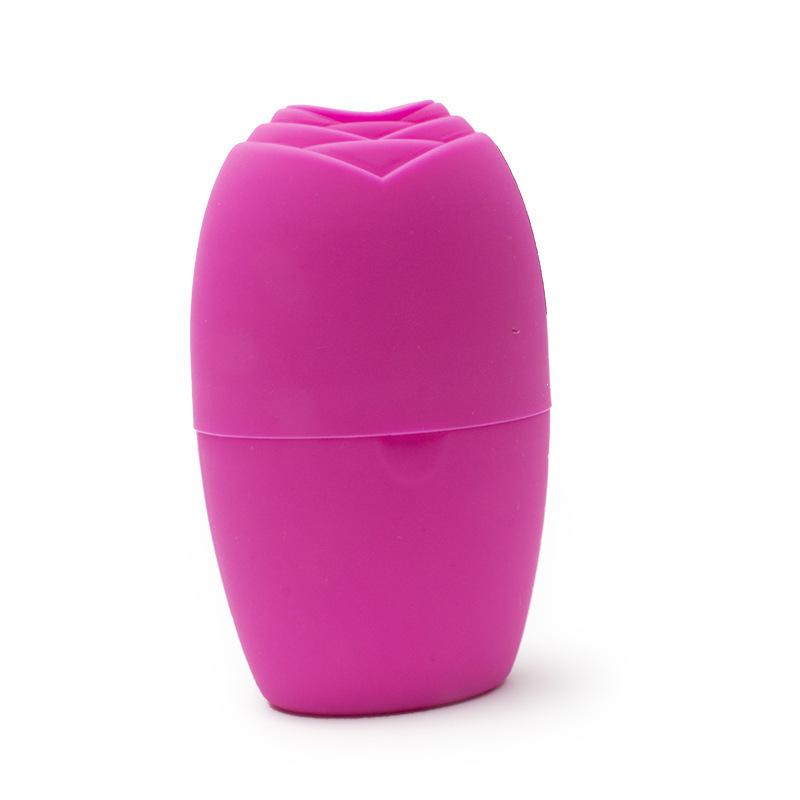 Rose Ice Roller: Cold Compress Beauty Device for Face De-puffing and Swelling Reduction.