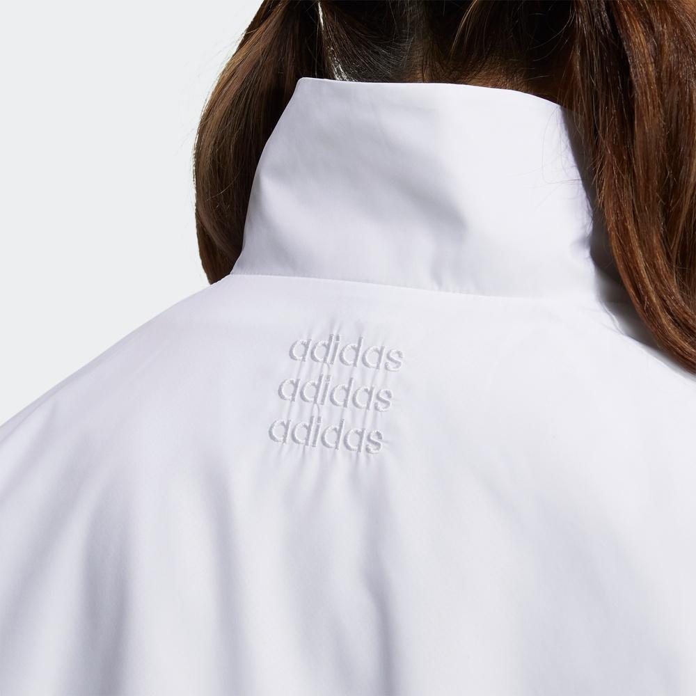 adidas Neo Icons+ Top Stand-up Collar Letter Printing Jacket Women Red H36714