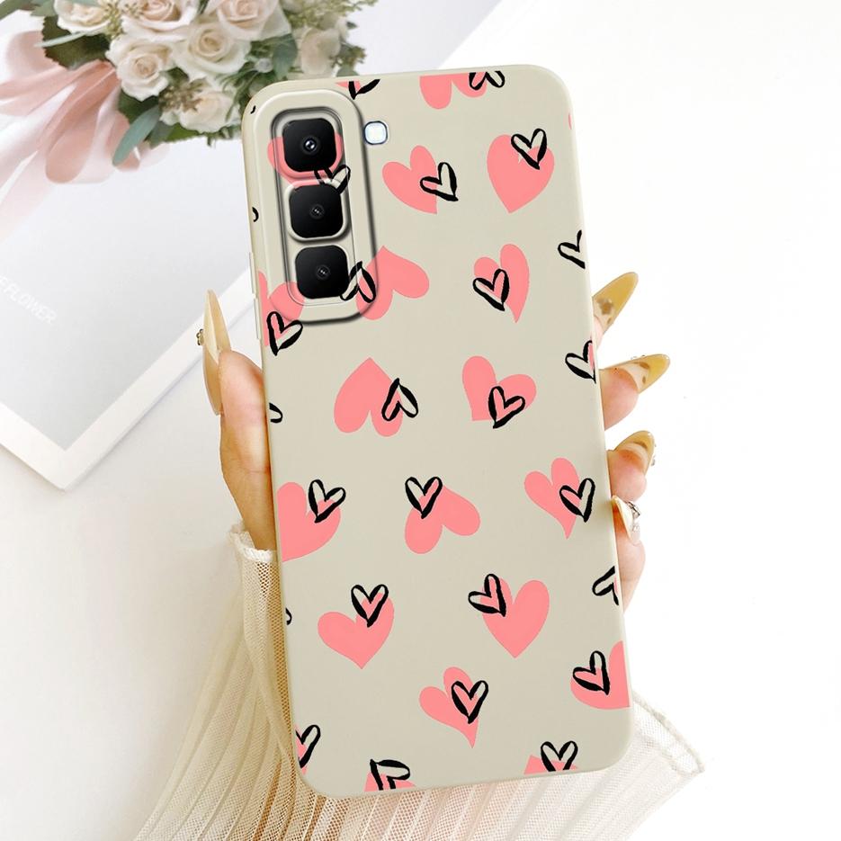 For Infinix Hot 70 5G Case X6895 X6895B Cute Fashion Cartoon Cover Shockproof Phone Case For Infinix Hot 70 Hot70 5G Soft Fundas
