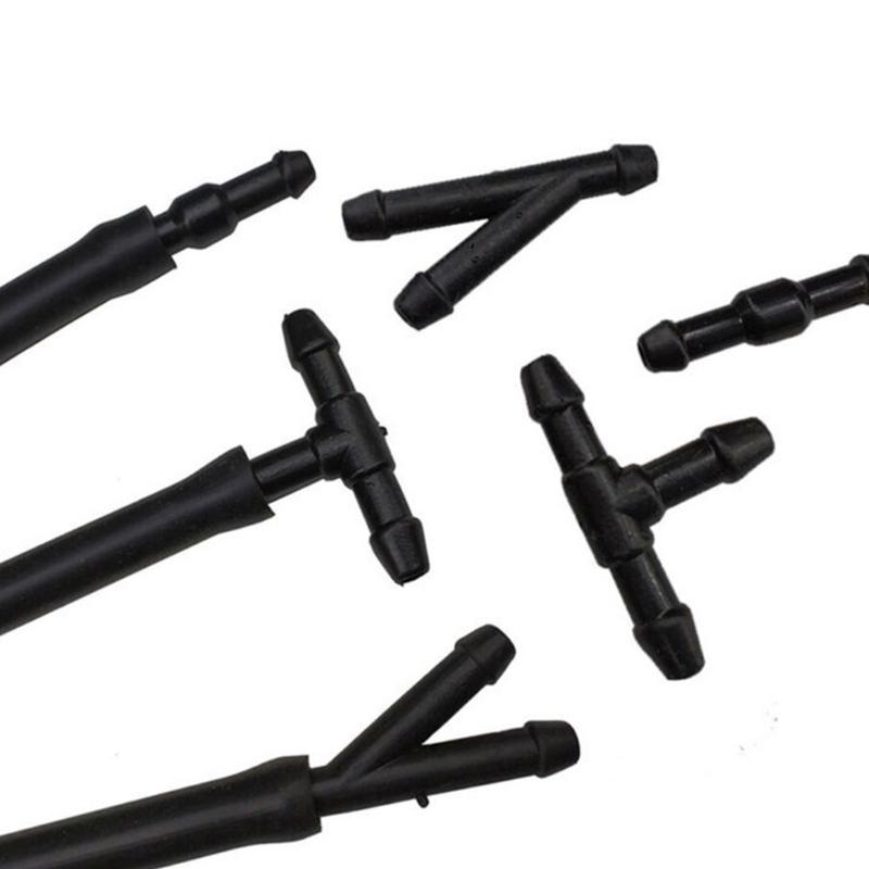 Flexible & Heat Resistant Windshield Washer Hose Repair Kit  Windshield Washer System Repair Suitable for Most Vehicles