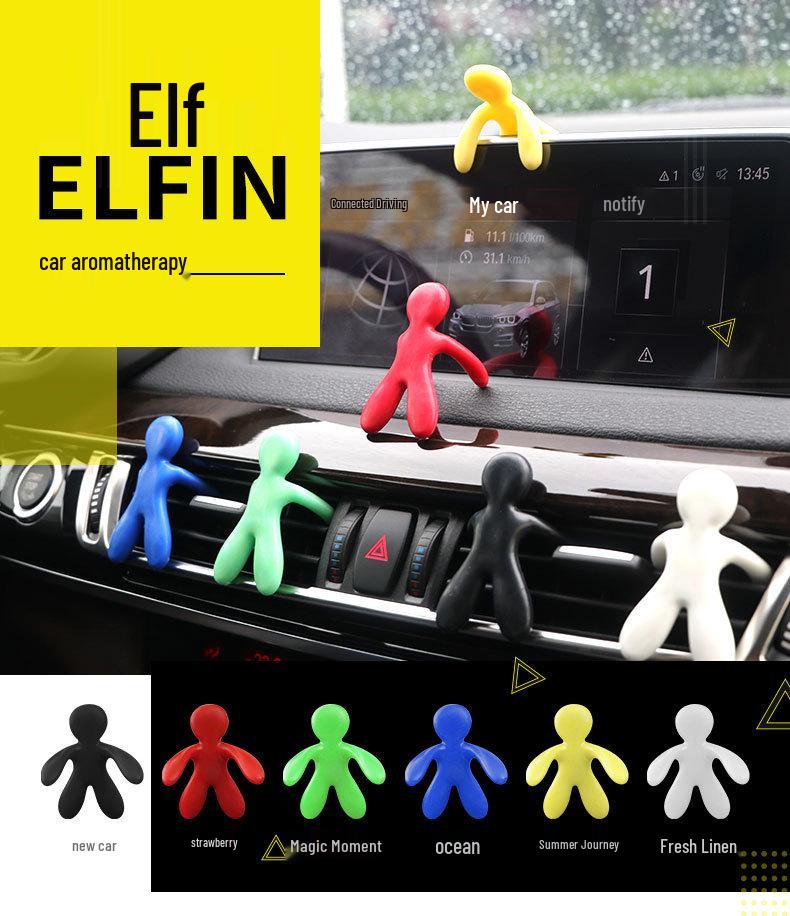Creative Aromatherapy Car Vent Figure - Solid Fragrance