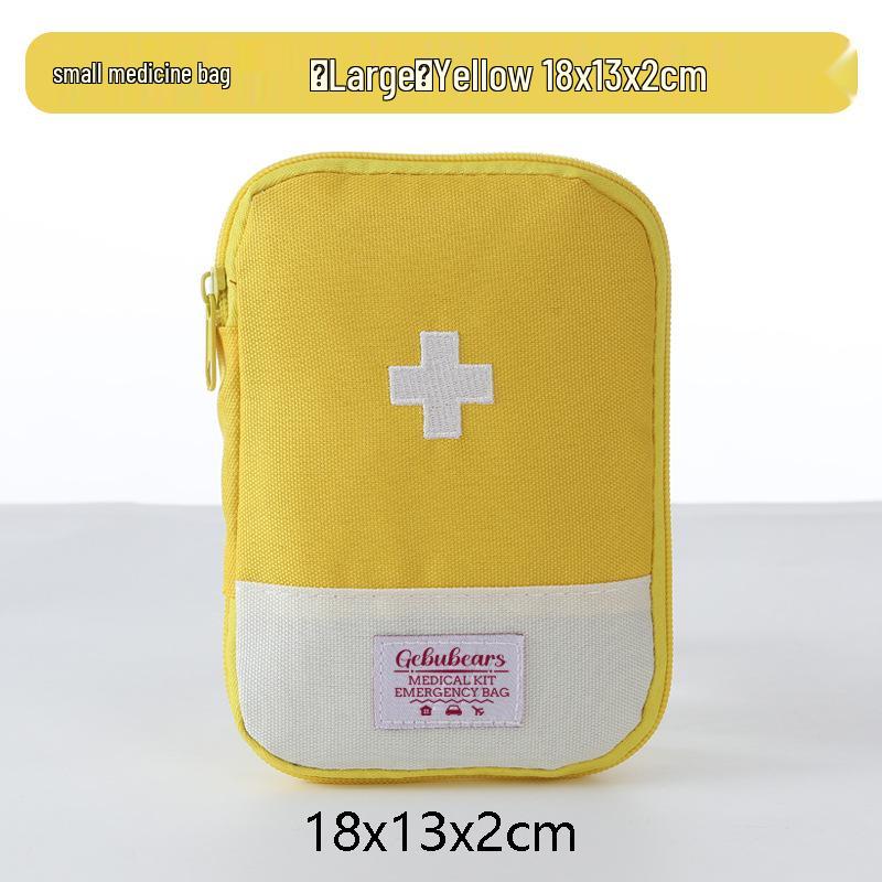 Children s Large Capacity Portable First Aid Travel Bag Small жёлтый
