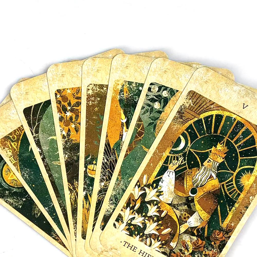 86 Carte Il Regno Solare Tarot Viaggio Magico Intuizione Cosmica Divinazione Per Principianti, Giochi di Halloween e Natale