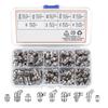 Rivetti a foro passante M0.9 M1.3 M1.5 M1.7 Passacavi cavi Chiodi metallici placcati ottone per circuiti stampati PCB(Confezione da 1000)