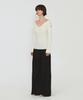 Daiaegeuneol V Neck Strap Knit (Ivory)