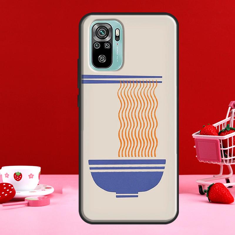 Ramen Cat Japanese Art For Redmi Note 11 Pro Case For Redmi Note 10 Pro Note 9 Pro Note 8 Pro 9S 10S 11S 9A 9C 9T