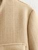 Women's European & American Fashion Casual Single-Breasted Jacket Coat, Autumn/Winter 2025, Style B88646