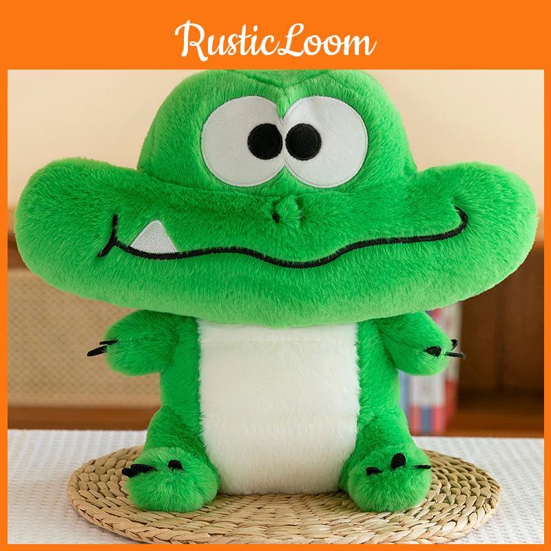 Crocodile Plush Green Toy Cute Soft Doll Children Room Decoration Birthday Gift