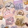4 Styles 20 Pcs Promise of Flower Series  Collage Stickers Scrapbooking Material Handmade Diary Album Junk Journal Supplies