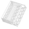 Egg Holder 3 Tier Keep Freshness Plastic Flip Egg Container for Kitchen Refrigerator