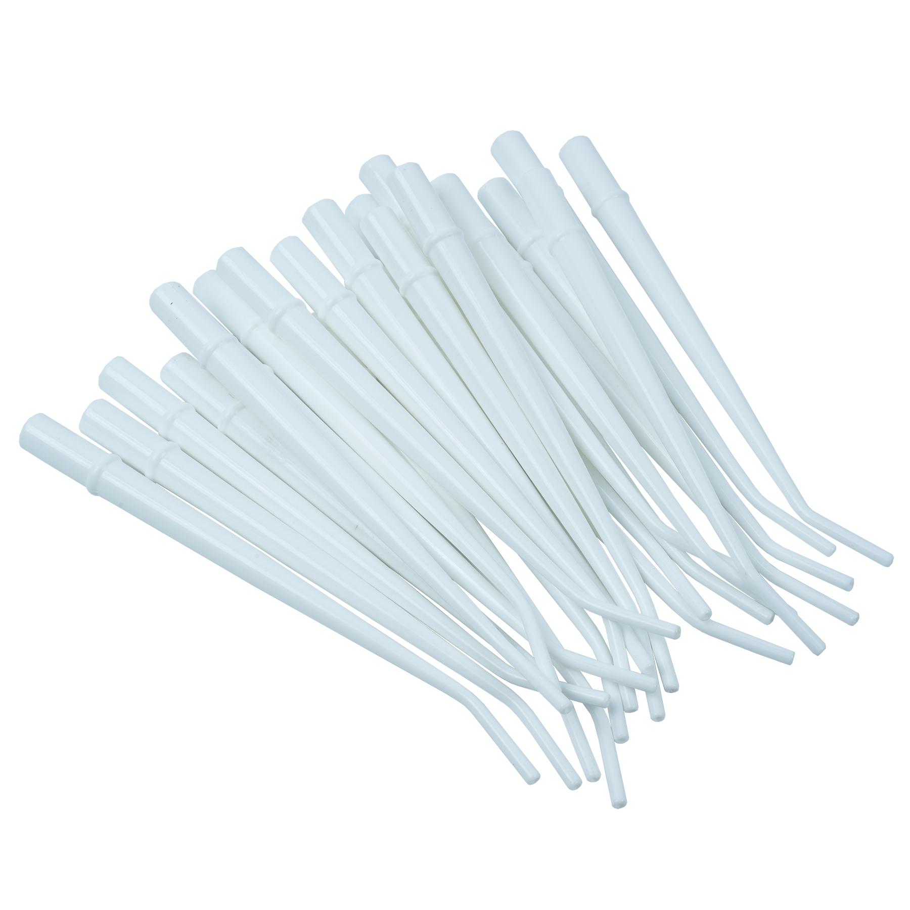 25Pcs Wellck Disposable Dental Suction Tips Saliva Ejector Dentistry Clinic Surgical Dental Suction Tube Dentist Tools