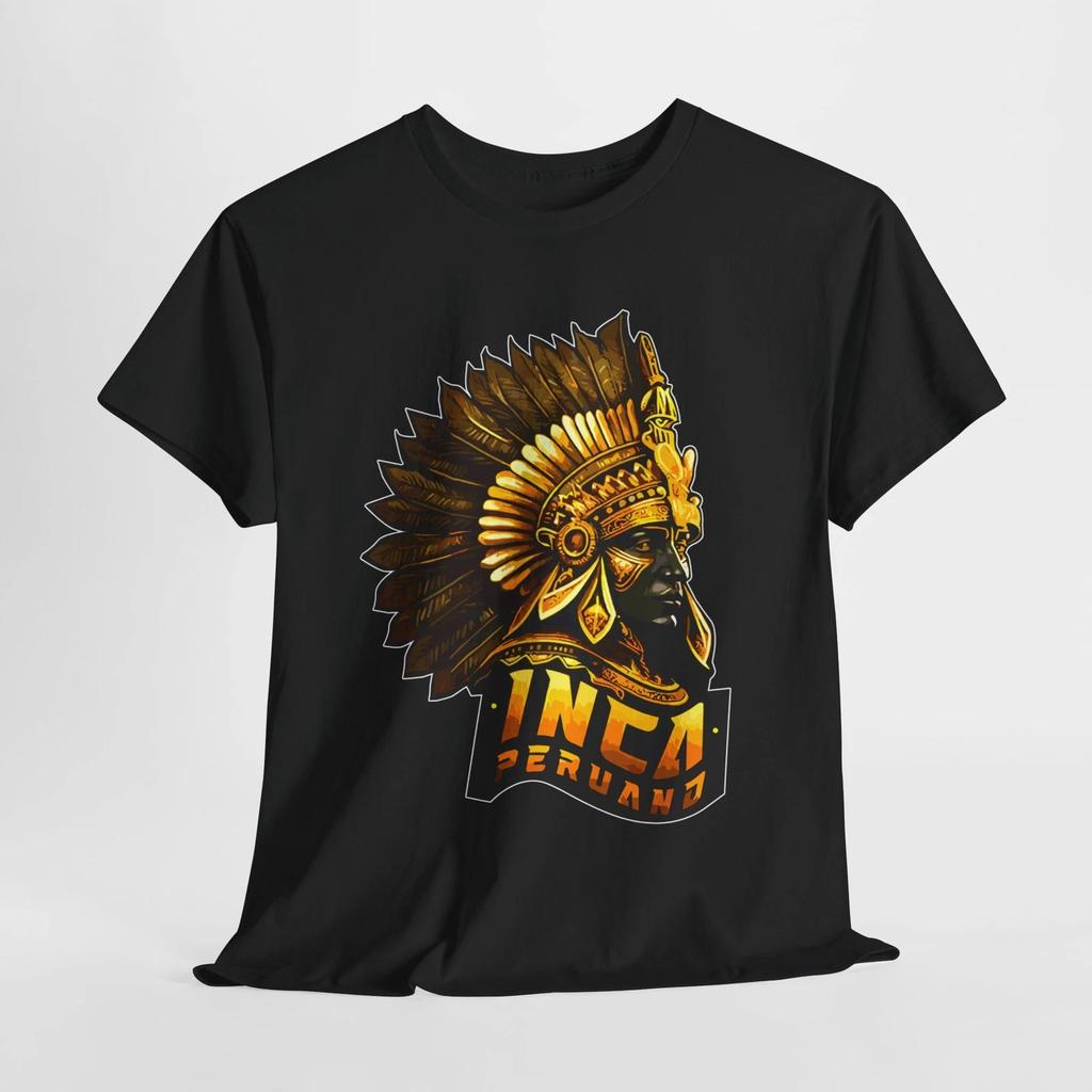 PERU T SHIRT PERUVIAN INCA PERUANO TREND ANCIENT CULTURE Unisex Heavy Cotton Tee