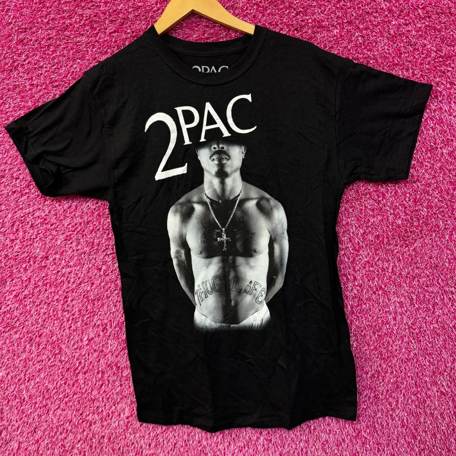 2Pac Shakur 2Pacalypse Now Album Thug Life Poster Rap Tee M S