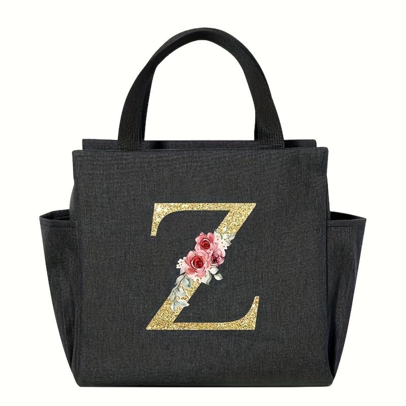 Insulated Bento Lunch Box Thermal Bag Large Capacity Food Storage Bags Container for Women Cooler Travel Picnic Handbags