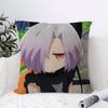The Shy Hero And The Assassin Princesses Cushion Cover Breathable Linen Pillow Cover Skin-Friendly Home Decor With Hidden Zipper