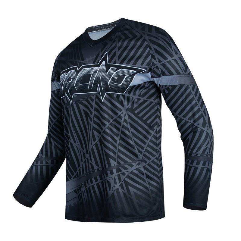Quick-Dry Long Sleeve Motorcycle Riding Jersey Men Women - Off-Road Mountain Bike Cycling Apparel