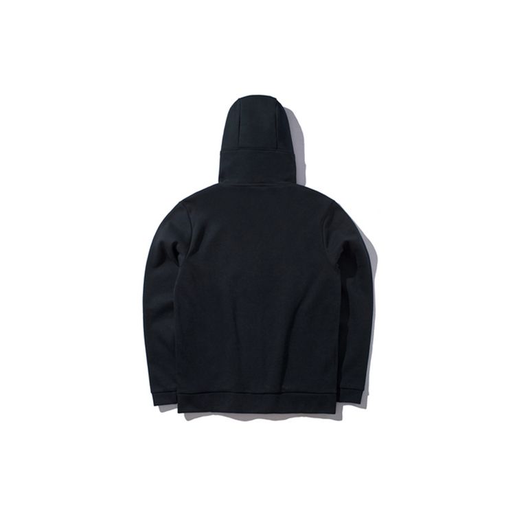 Li-Ning Jachetă Cardigan cu Glugă Fleece Seria Wade Bărbați Jachetă Standard-Negru AWDP585-1